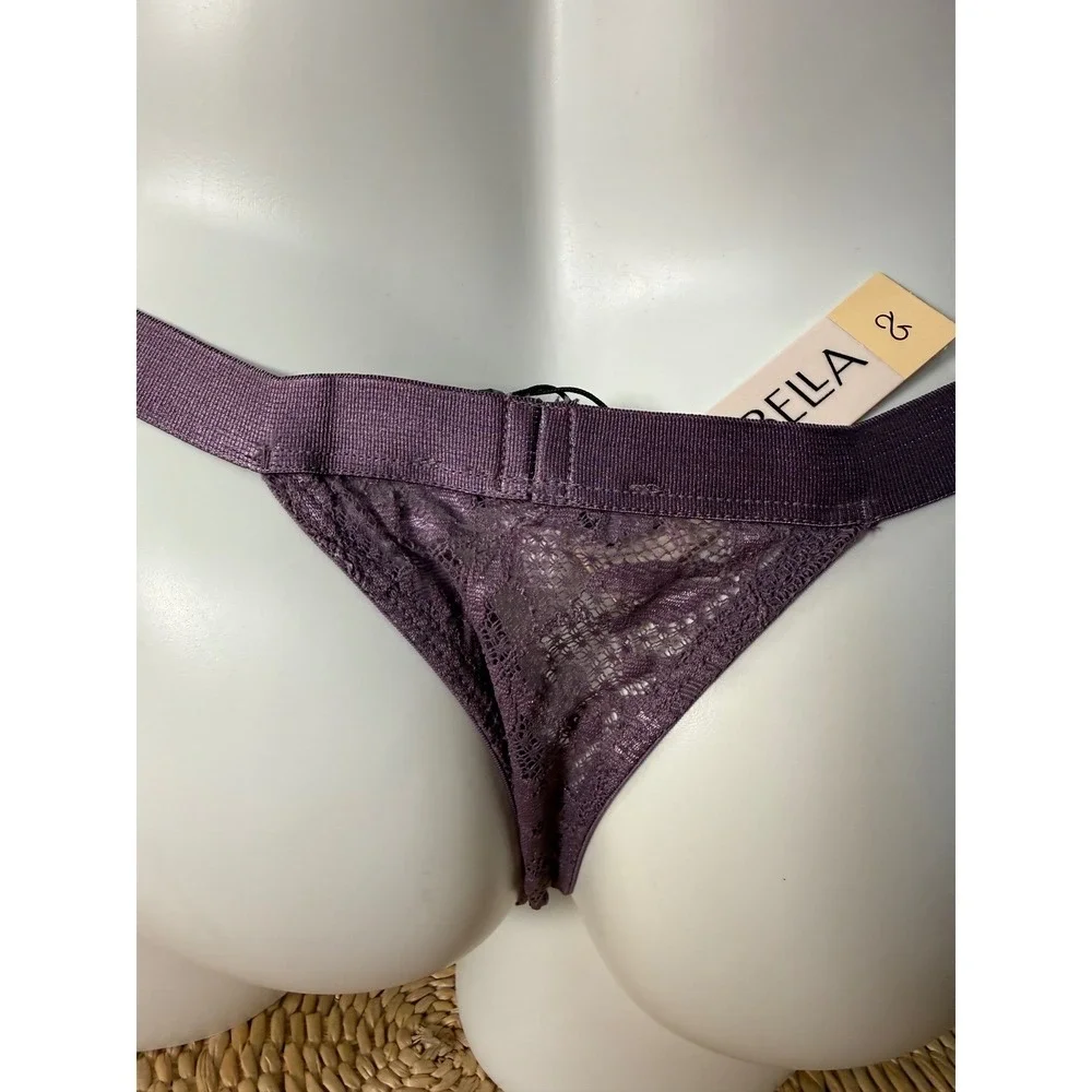 Cosabella NSN Comfort Micro Brief Zaadi Purple Lace Men's Underwear Size XL